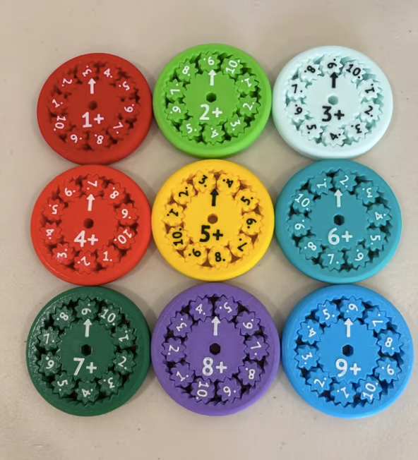 Math Fidget Spinners