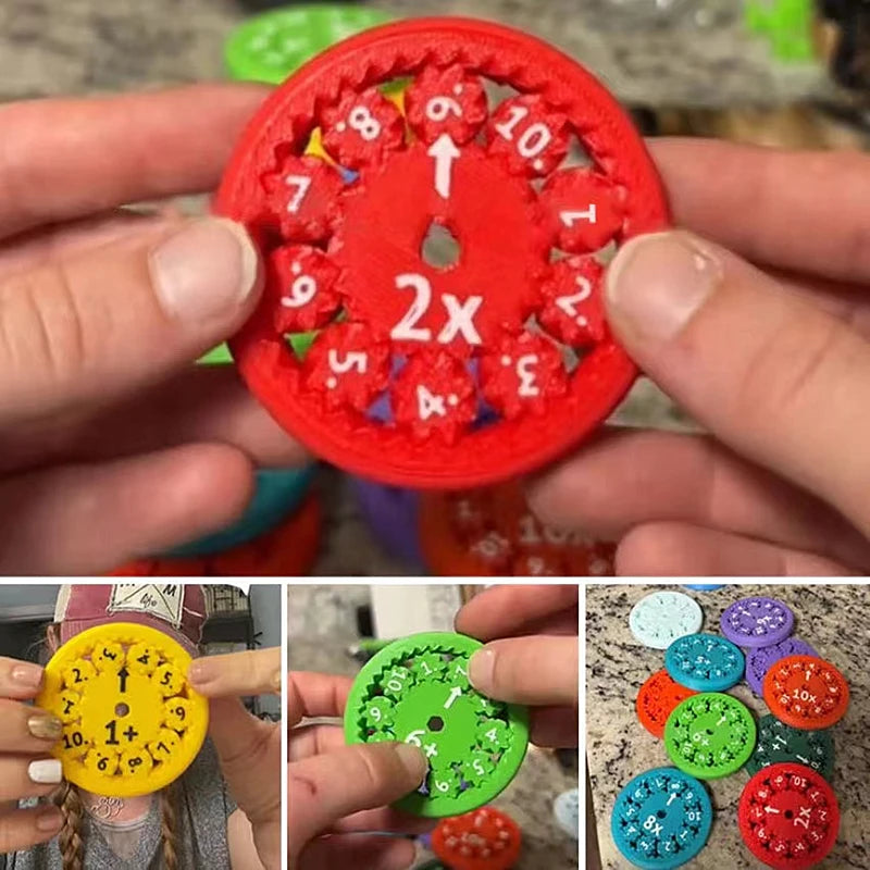 Math Fidget Spinners