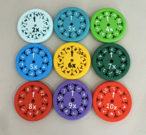 Math Fidget Spinners