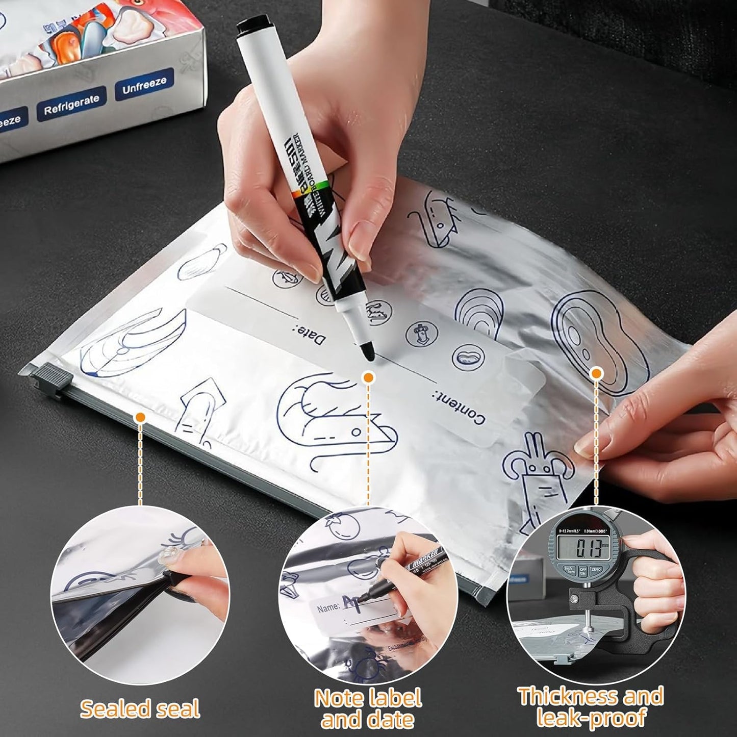 Premium Food Storage Bags TM