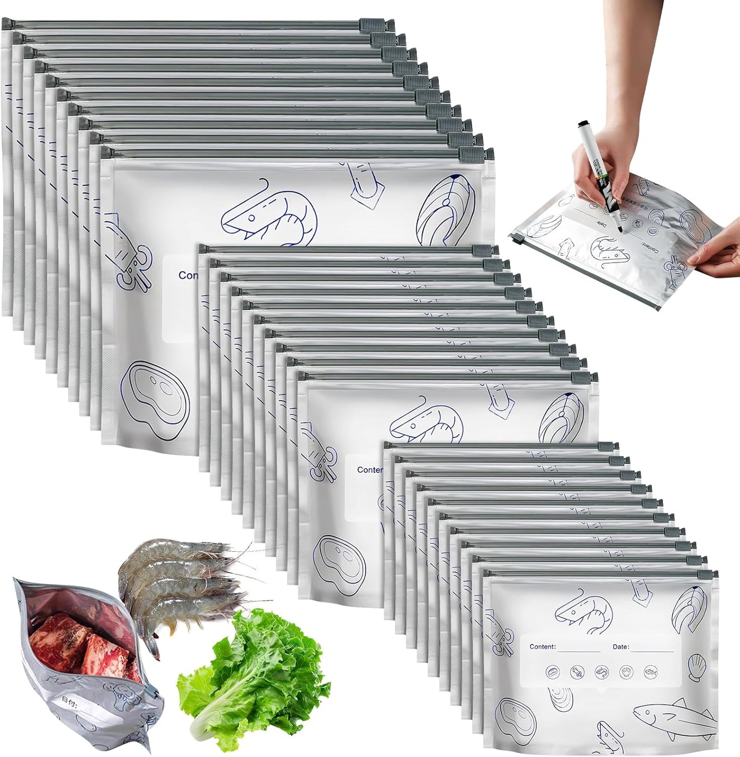 Premium Food Storage Bags TM