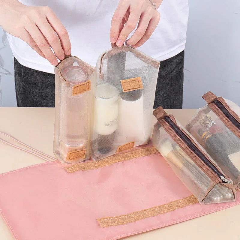 Detachable Cosmetic Bag 4-in-1