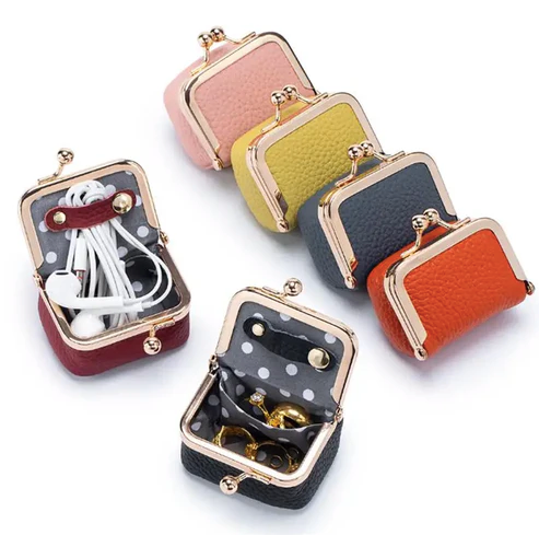 Genuine Leather Mini Jewelry Box